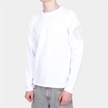 Stone Island Jr. Crew neck white